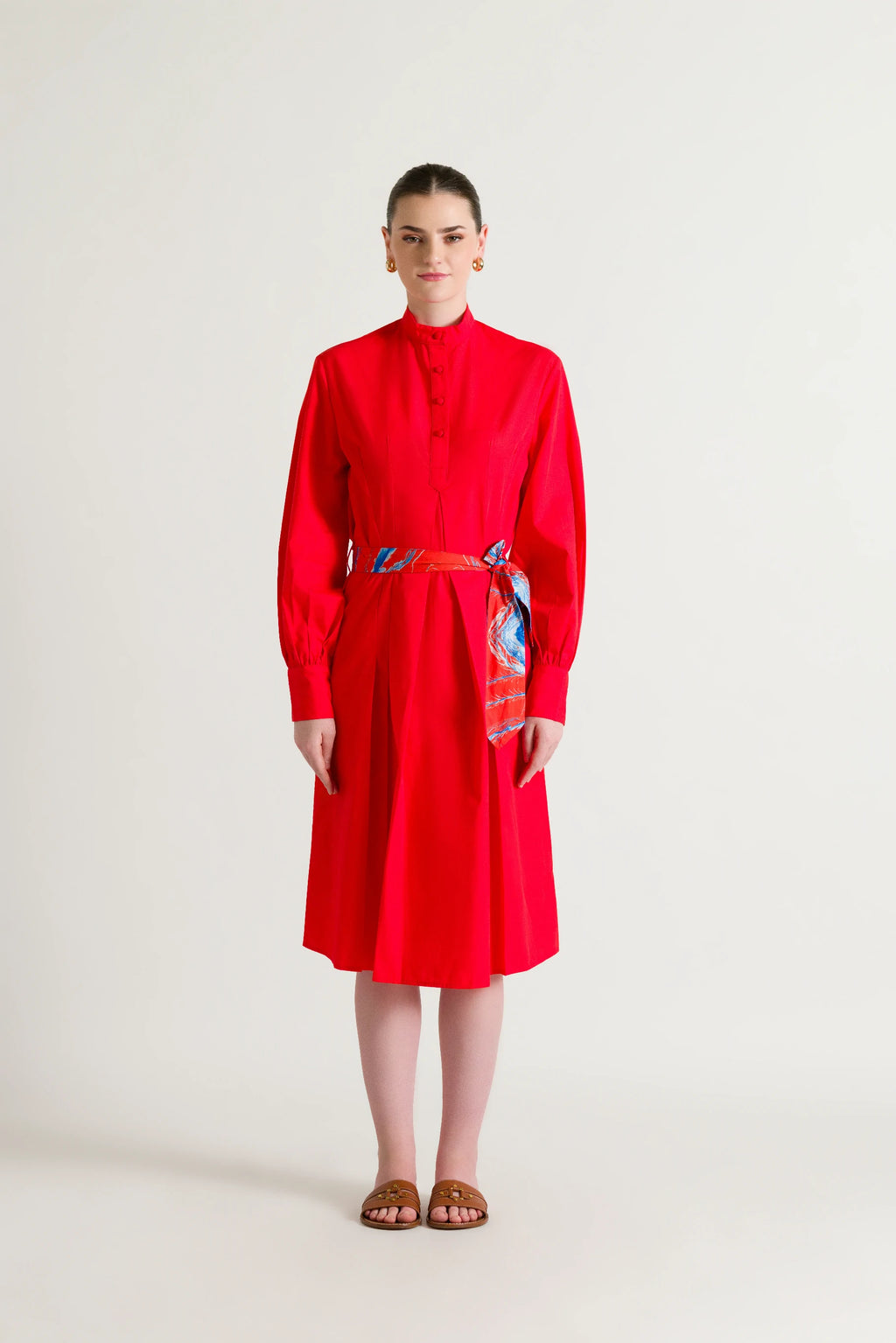 A-Line With Box Pleats Dress