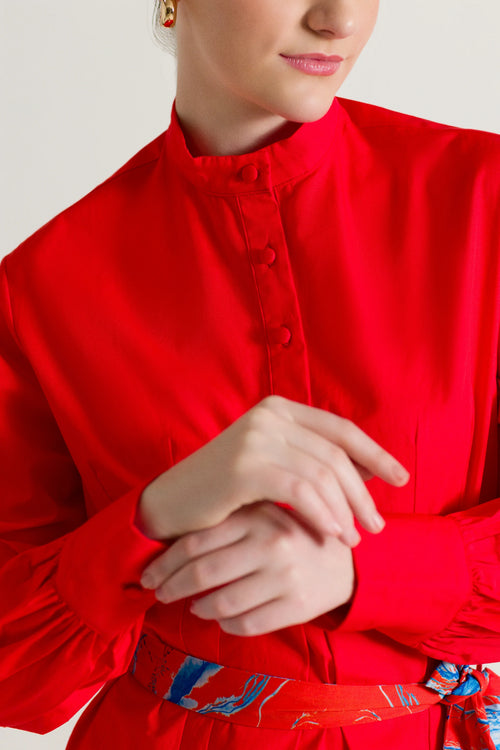 A-Line With Box Pleats Dress